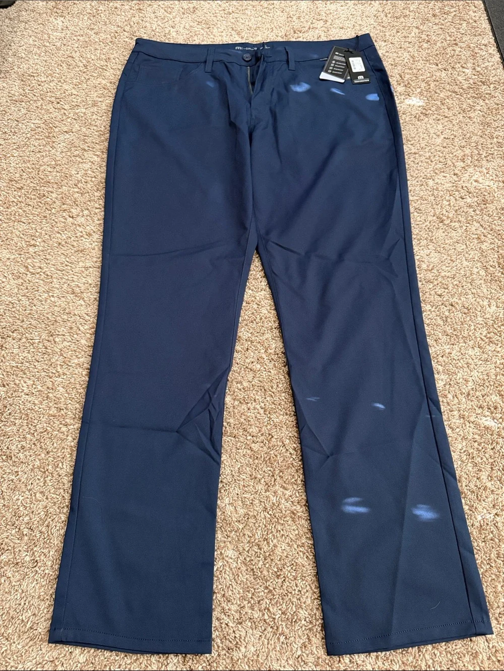 Travis Mathew Navy Stretch Performance Chinos